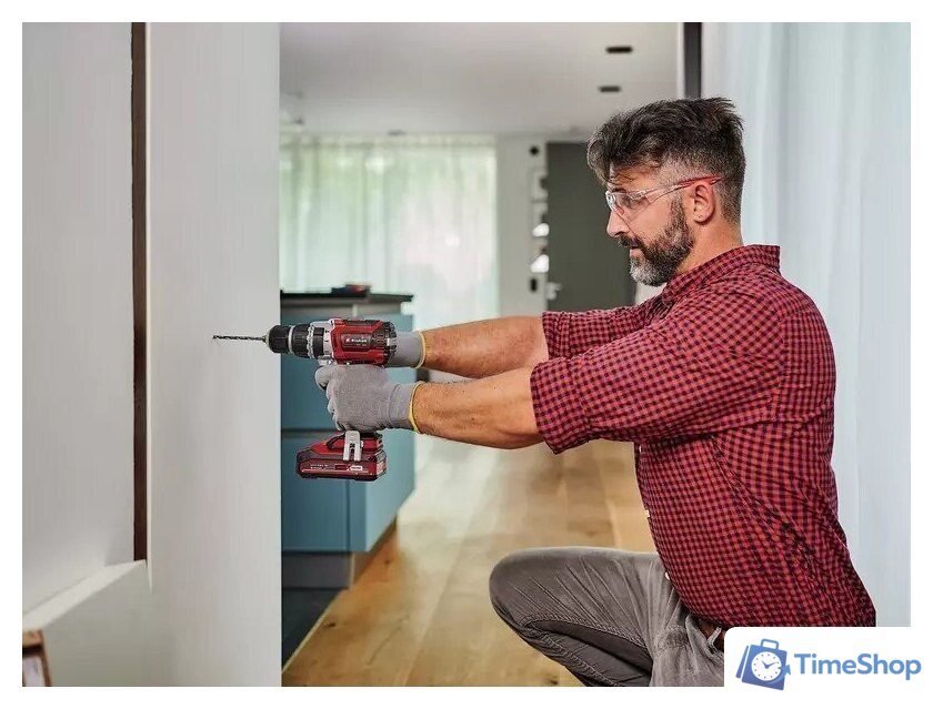 Ударная дрель-шуруповерт Einhell TP-CD 18/60 Li-i BL Solo 4514205 (с 2-мя АКБ, кейс) - Изображение №4 — Интернет-магазин Time-Shop