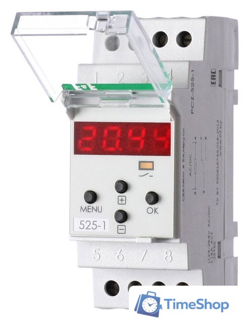 Реле времени Евроавтоматика F&F PCZ-525-1 EA02.002.011 - Изображение №1 — Интернет-магазин Time-Shop