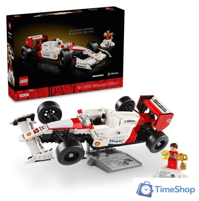 Конструктор LEGO Icons 10330 McLaren F1 MP4/4 и Айртон Сенна - Изображение №2 — Интернет-магазин Time-Shop