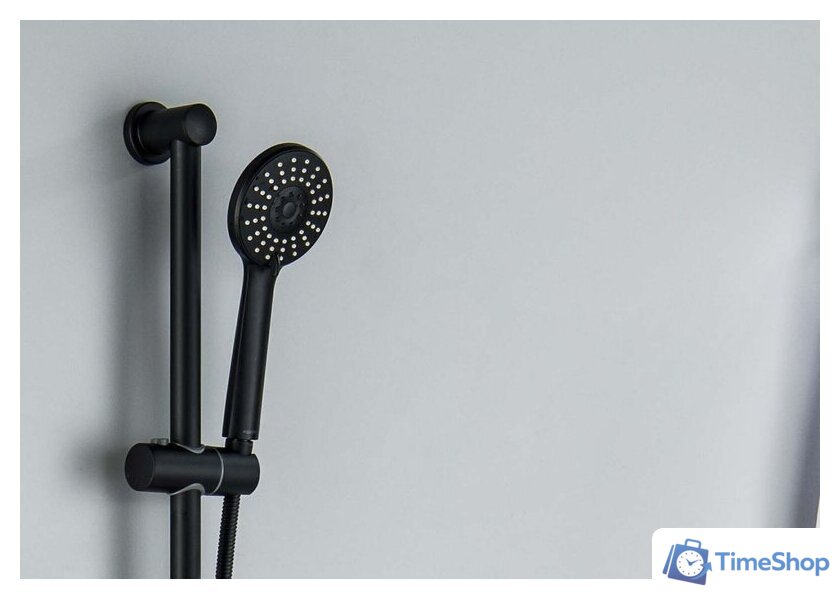 Душевой гарнитур  Aquatek Бетта AQ2013MB (черный матовый) - Изображение №4 — Интернет-магазин Time-Shop