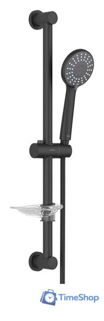 Душевой гарнитур  Aquatek Бетта AQ2013MB (черный матовый) - Изображение №1 — Интернет-магазин Time-Shop