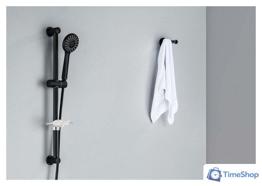 Душевой гарнитур  Aquatek Бетта AQ2013MB (черный матовый) - Изображение №9 — Интернет-магазин Time-Shop