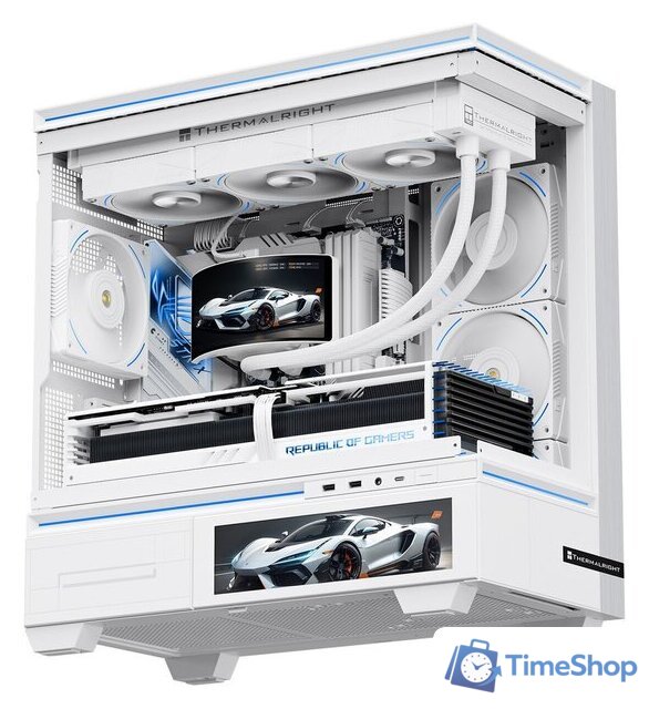 Система жидкостного охлаждения для процессора Thermalright Rainbow Vision 360 Turbo ARGB (белый) - Изображение №2 — Интернет-магазин Time-Shop