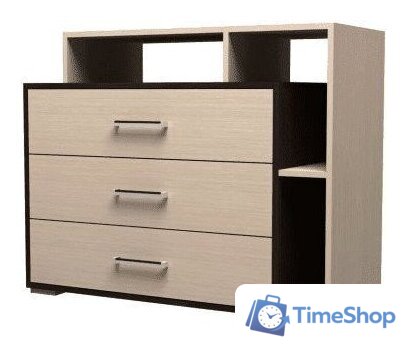 Комод Горизонт Уют Юнона универсал 1.0 (венге/дуб) - Изображение №1 — Интернет-магазин Time-Shop