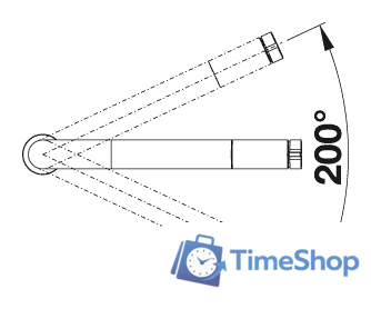 Смеситель Blanco Vonda 518435 (нержавеющая сталь) - Изображение №5 — Интернет-магазин Time-Shop
