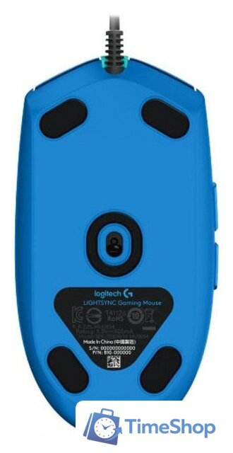 Игровая мышь Logitech G102 Lightsync (синий) - Изображение №5 — Интернет-магазин Time-Shop