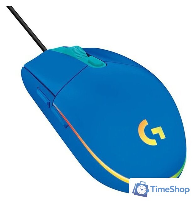 Игровая мышь Logitech G102 Lightsync (синий) - Изображение №3 — Интернет-магазин Time-Shop