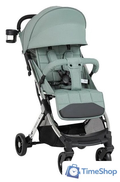 Коляска прогулочная «книга» Farfello Comfy Go Comfort CG-103 (зеленый/серебристый) - Изображение №1 — Интернет-магазин Time-Shop