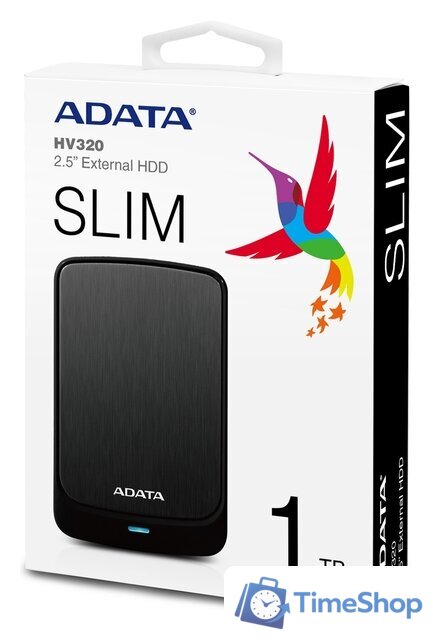 Внешний накопитель ADATA HV320 AHV320-1TU31-CBK 1TB (черный) - Изображение №6 — Интернет-магазин Time-Shop