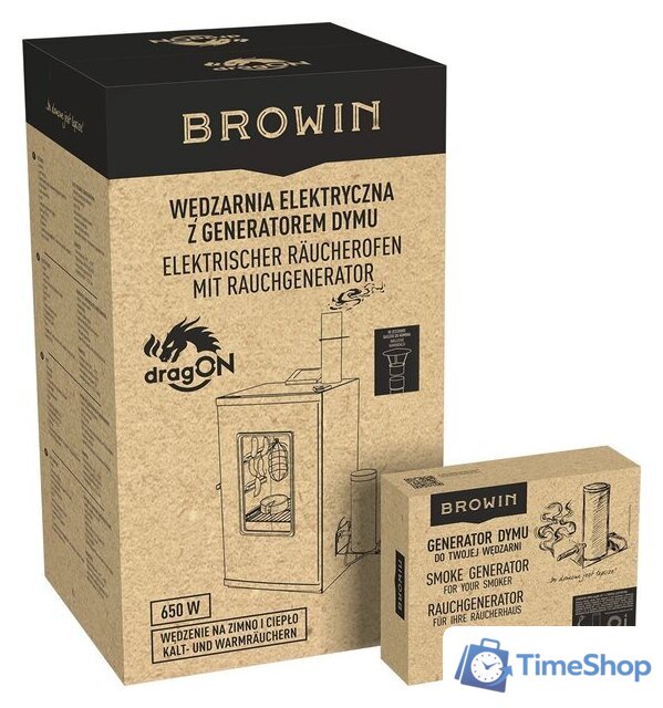 Коптильня Browin 330275 - Изображение №34 — Интернет-магазин Time-Shop