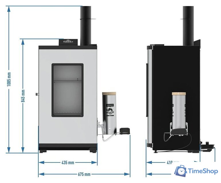 Коптильня Browin 330275 - Изображение №8 — Интернет-магазин Time-Shop