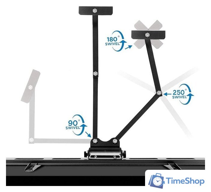 Кронштейн для телевизора Kromax Galactic-44 (черный) - Изображение №6 — Интернет-магазин Time-Shop