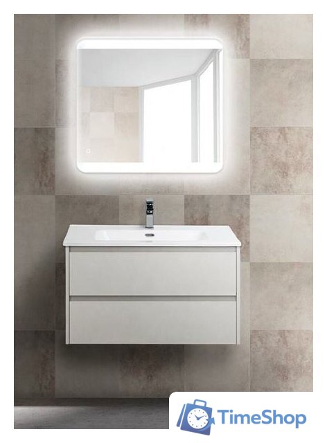  BelBagno Тумба под умывальник Kraft-800-2C-SO-BO (bianco opaco) - Изображение №2 — Интернет-магазин Time-Shop