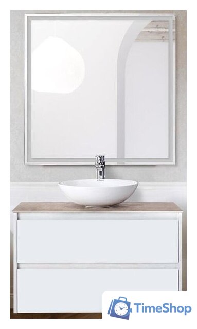  BelBagno Тумба под умывальник Kraft-800-2C-SO-BO (bianco opaco) - Изображение №3 — Интернет-магазин Time-Shop