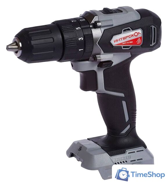Ударная дрель-шуруповерт Интерскол ДАУ-13/18ВК 573.0.0.70 (без АКБ, с кейсом) - Изображение №1 — Интернет-магазин Time-Shop