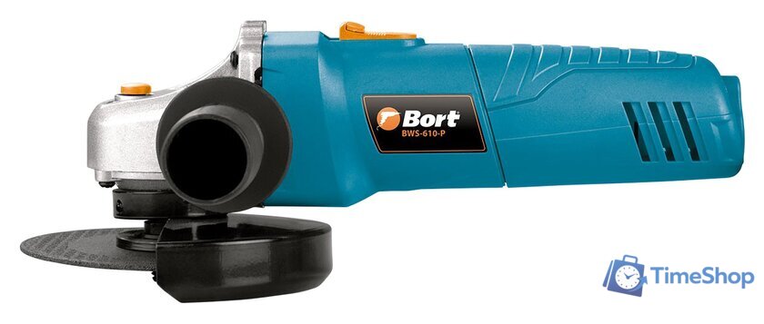 Угловая шлифмашина Bort BWS-610-P - Изображение №2 — Интернет-магазин Time-Shop