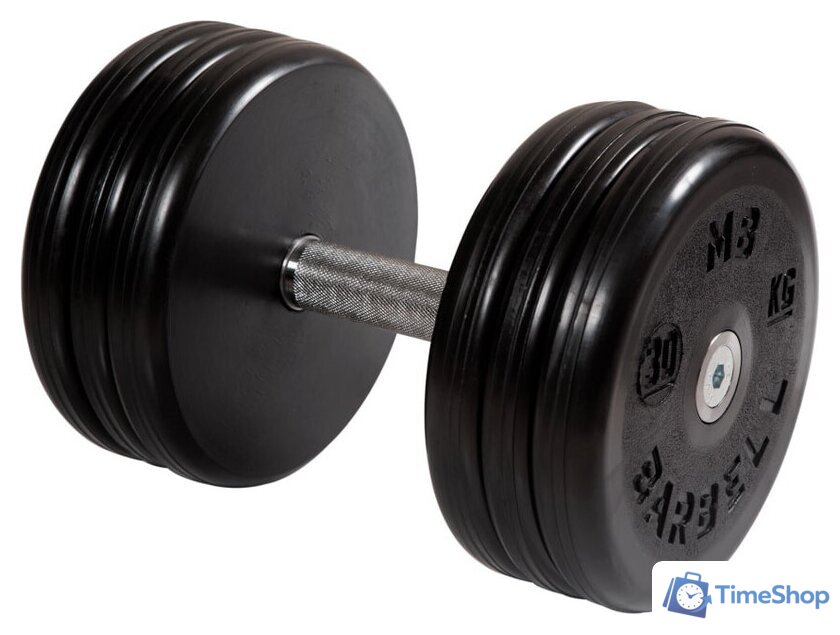 Гантель MB Barbell Классик 30 кг (вращающаяся ручка) - Изображение №1 — Интернет-магазин Time-Shop