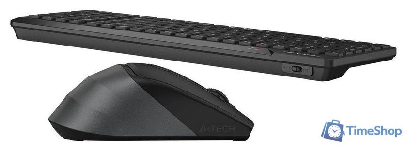 Офисный набор A4Tech Fstyler FG2400 Air2 (черный) - Изображение №6 — Интернет-магазин Time-Shop
