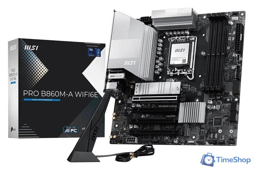 Материнская плата MSI Pro B860M-A WiFi6E - Изображение №5 — Интернет-магазин Time-Shop
