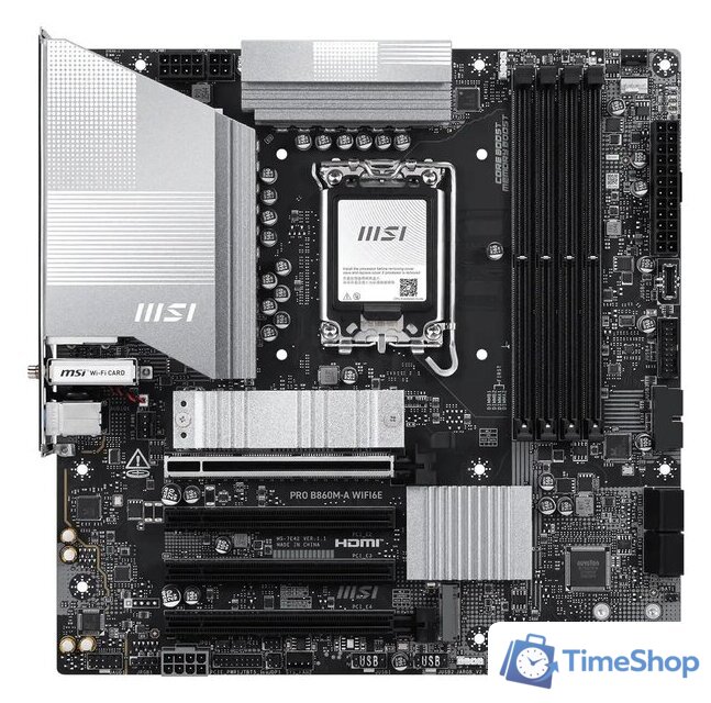 Материнская плата MSI Pro B860M-A WiFi6E - Изображение №1 — Интернет-магазин Time-Shop