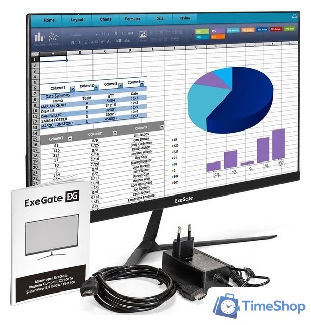 Монитор ExeGate SmartView EH1500 EX297309RUS - Изображение №5 — Интернет-магазин Time-Shop