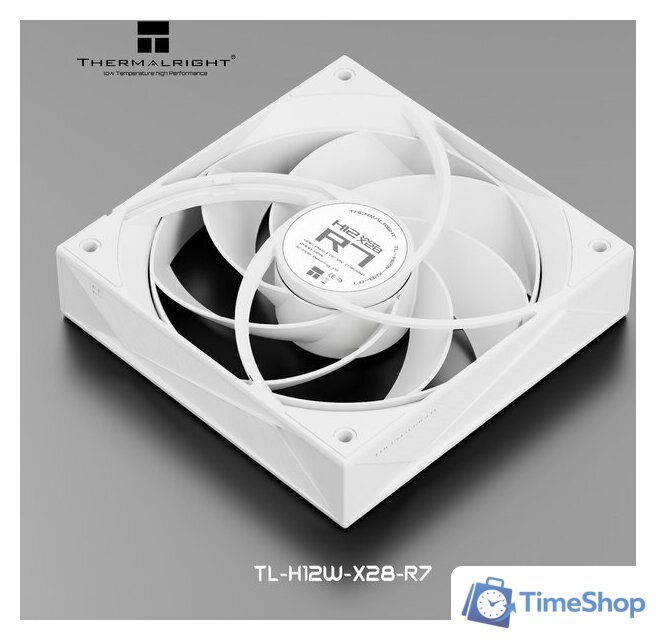 Вентилятор для корпуса Thermalright TL-H12W-X28-R7 (белый) - Изображение №4 — Интернет-магазин Time-Shop