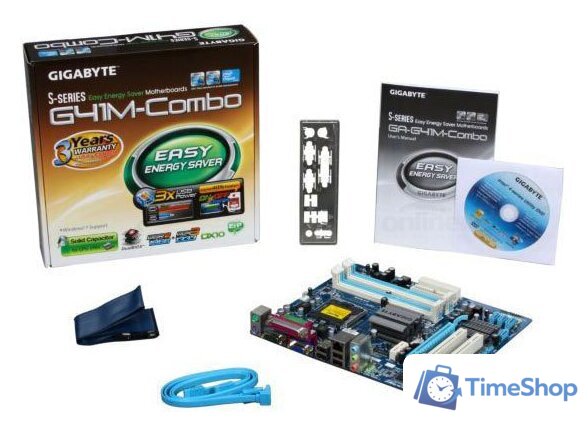 Материнская плата Gigabyte GA-G41M-COMBO - Изображение №3 — Интернет-магазин Time-Shop