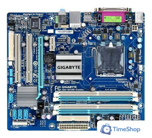 Материнская плата Gigabyte GA-G41M-COMBO - Изображение №1 — Интернет-магазин Time-Shop