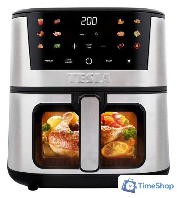 Аэрогриль (аэрофритюрница) Tesla Electronics AirCook Q60 XXL Pro - Изображение №1 — Интернет-магазин Time-Shop