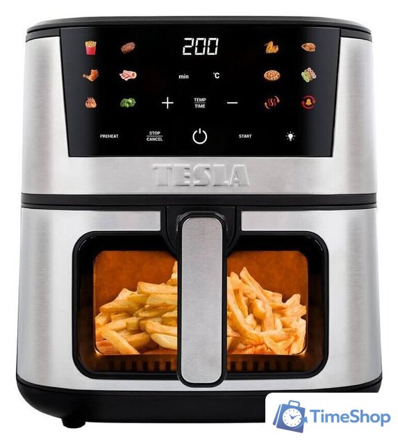 Аэрогриль (аэрофритюрница) Tesla Electronics AirCook Q60 XXL Pro - Изображение №8 — Интернет-магазин Time-Shop