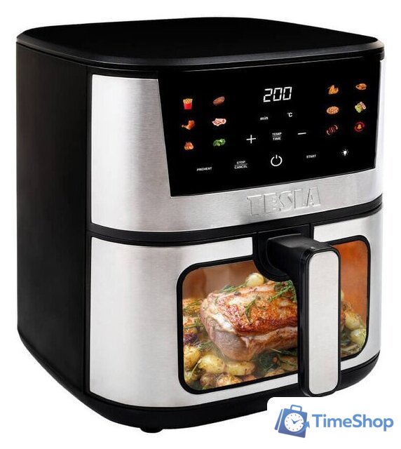 Аэрогриль (аэрофритюрница) Tesla Electronics AirCook Q60 XXL Pro - Изображение №4 — Интернет-магазин Time-Shop