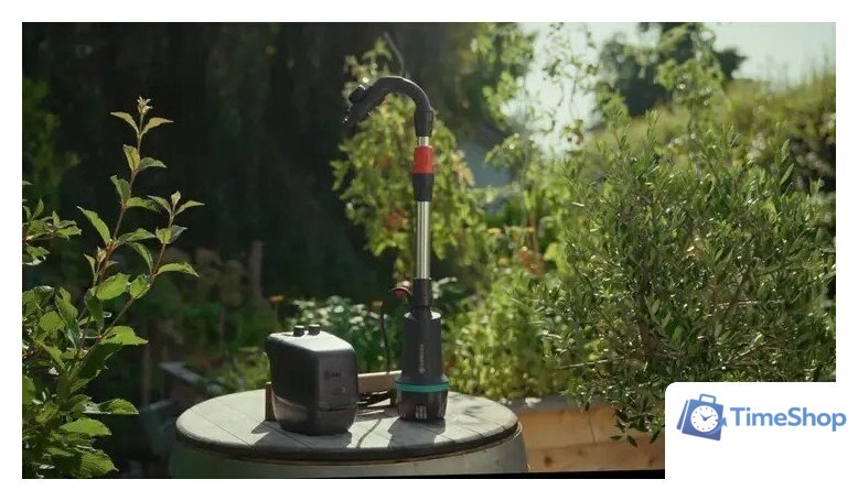 Бочечный насос Gardena 2600 Comfort 18V P4A solo 14604-55 (без АКБ) - Изображение №6 — Интернет-магазин Time-Shop