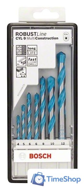  Bosch 2607010543 7 предметов - Изображение №1 — Интернет-магазин Time-Shop