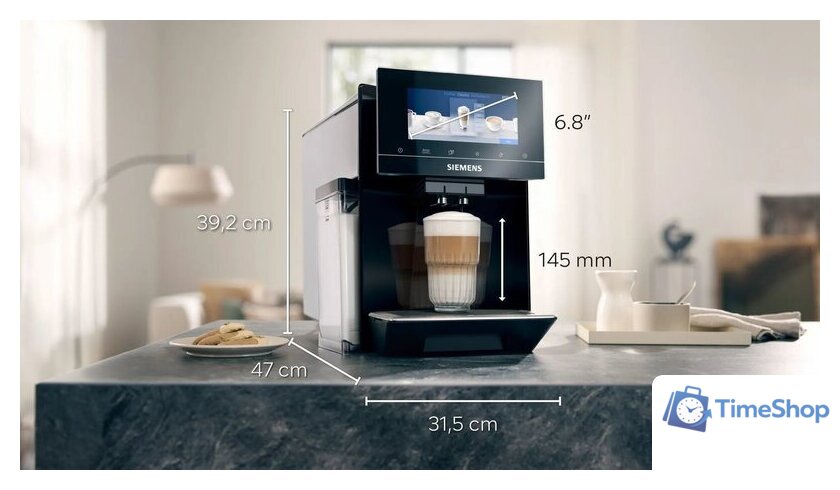 Кофемашина Siemens EQ900 TQ903R09 - Изображение №2 — Интернет-магазин Time-Shop