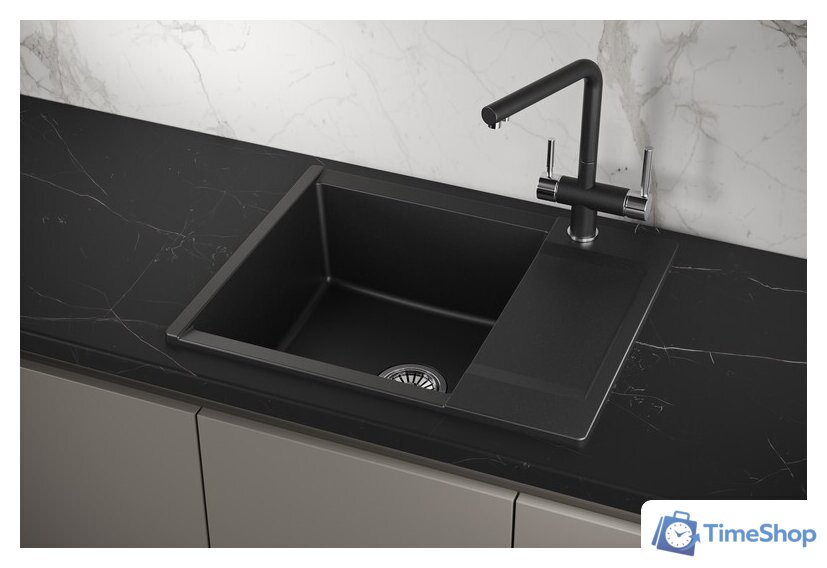 Кухонная мойка Granula ES-6202 (шварц) - Изображение №4 — Интернет-магазин Time-Shop