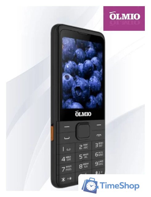Кнопочный телефон Olmio E29 (черный) - Изображение №4 — Интернет-магазин Time-Shop