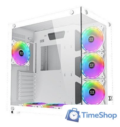 Корпус Xigmatek Aquarius Plus Arctic EN46430 (белый) - Изображение №1 — Интернет-магазин Time-Shop