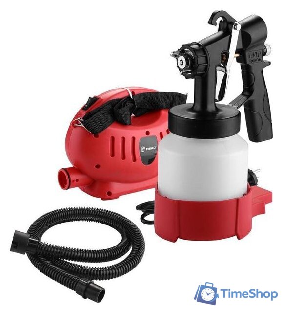 Краскораспылитель Deko DKSG800 HVLP - Изображение №2 — Интернет-магазин Time-Shop