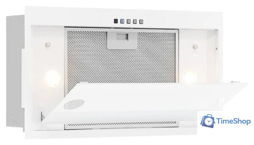 Кухонная вытяжка Akpo Neva Glass 60 WK-10 (белое стекло/белый) - Изображение №10 — Интернет-магазин Time-Shop