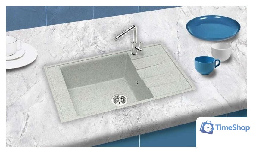 Кухонная мойка Berge BR-8005 (серый) - Изображение №2 — Интернет-магазин Time-Shop
