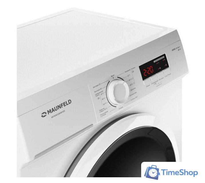 Стиральная машина MAUNFELD MFWM106WH05 - Изображение №5 — Интернет-магазин Time-Shop