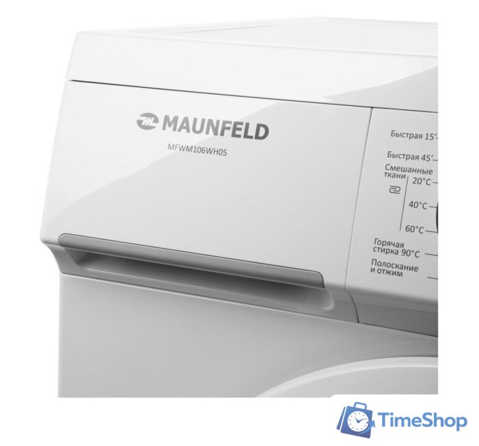 Стиральная машина MAUNFELD MFWM106WH05 - Изображение №6 — Интернет-магазин Time-Shop