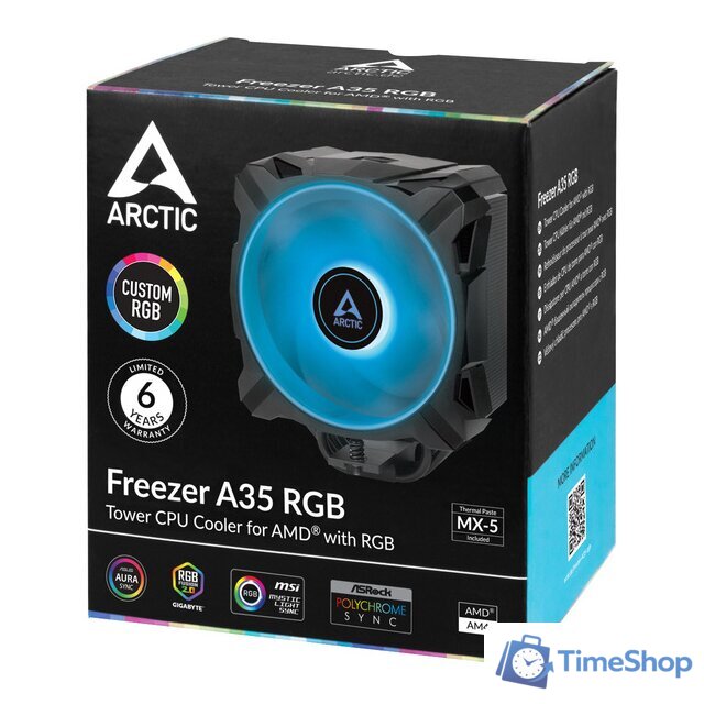 Кулер для процессора Arctic Freezer A35 RGB ACFRE00114A - Изображение №8 — Интернет-магазин Time-Shop