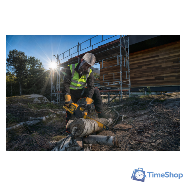 Аккумуляторная пила DeWalt FlexVolt DCM575X1 (с 1-им АКБ) - Изображение №7 — Интернет-магазин Time-Shop