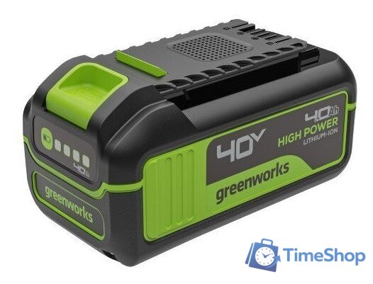 Аккумулятор Greenworks G40HP4 (40В/4 Ач) - Изображение №1 — Интернет-магазин Time-Shop