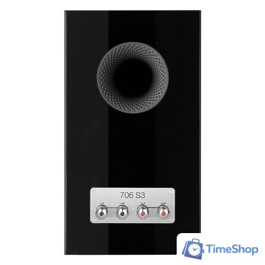Полочная акустика Bowers & Wilkins 706 S3 (черный глянец) - Изображение №4 — Интернет-магазин Time-Shop