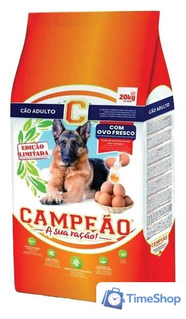 Сухой корм для собак Campeao Adult Dog Egg со свежим яйцом 20 кг - Изображение №1 — Интернет-магазин Time-Shop