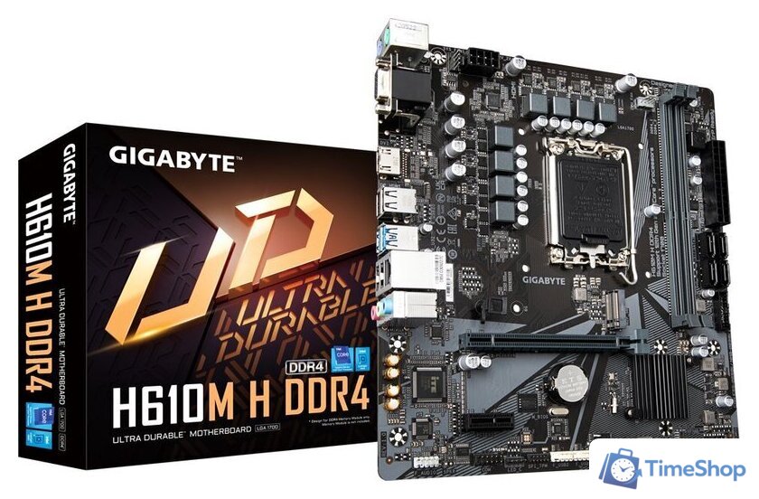 Материнская плата Gigabyte H610M H DDR4 (rev. 1.0) - Изображение №5 — Интернет-магазин Time-Shop