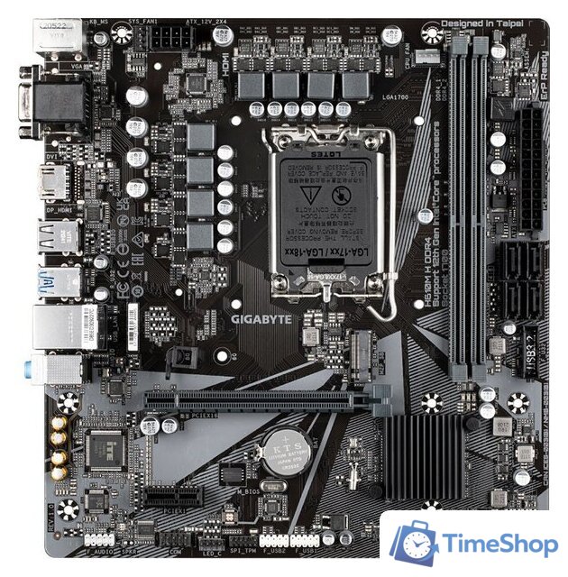 Материнская плата Gigabyte H610M H DDR4 (rev. 1.0) - Изображение №1 — Интернет-магазин Time-Shop
