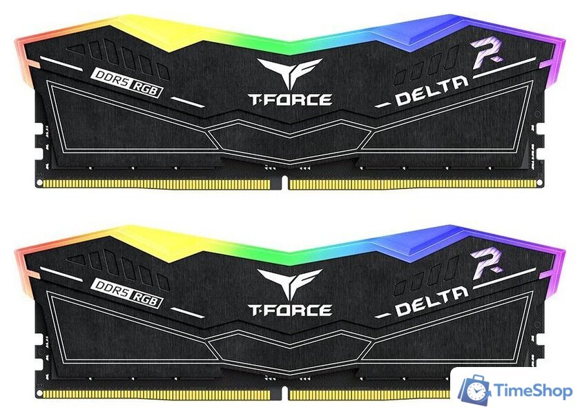 Оперативная память Team T-Force Delta RGB 2x32ГБ DDR5 6000 МГц FF3D564G6000HC30CDC01 - Изображение №1 — Интернет-магазин Time-Shop